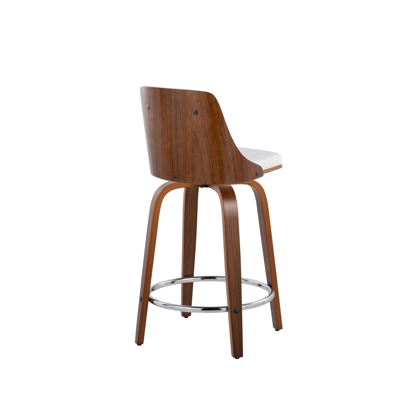 Gianna 24" Fixed-Height Counter Stool - Set of 2 By LumiSource | Counter Stools | Modishstore - 5