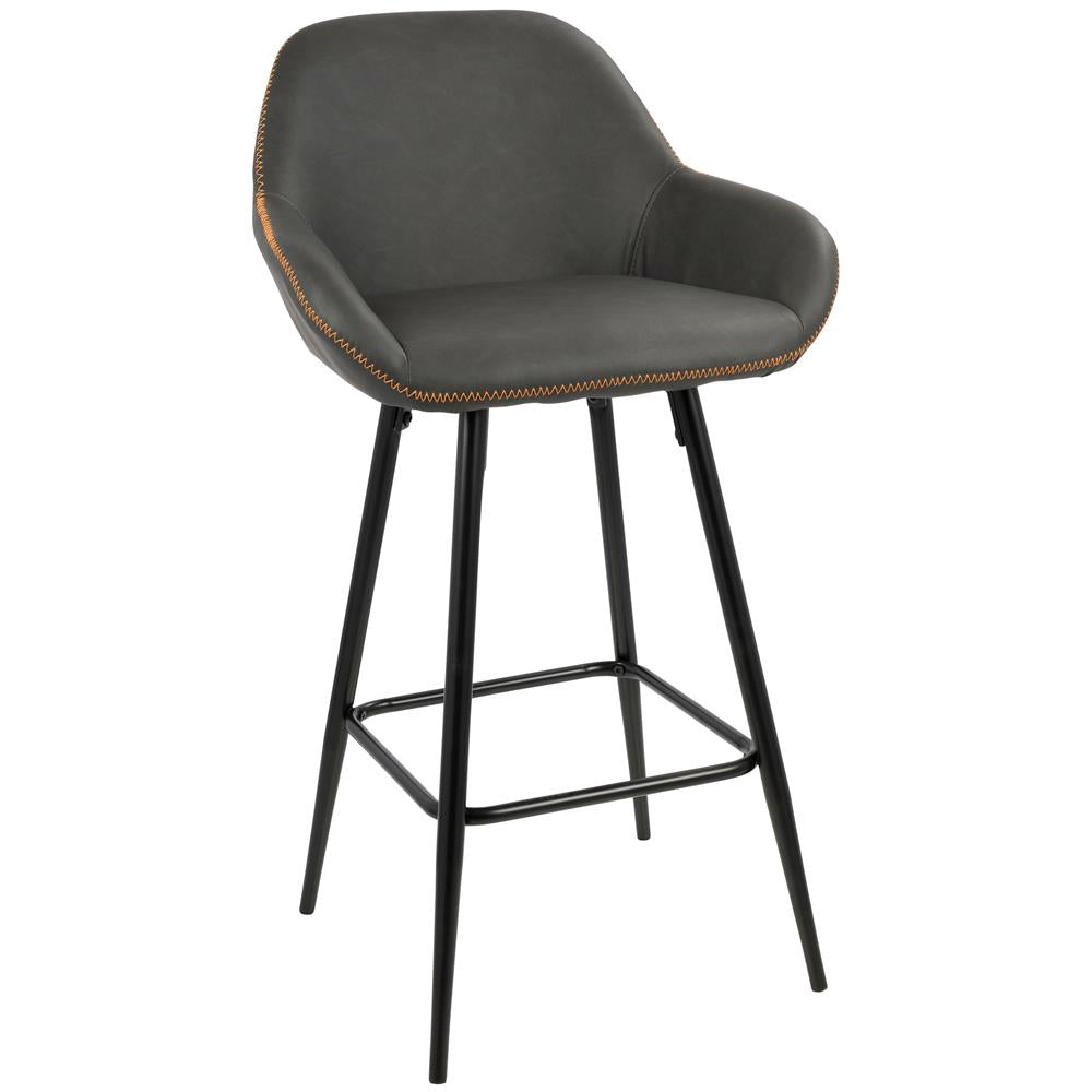 LumiSource Clubhouse Counter Stool - Set of 2-2