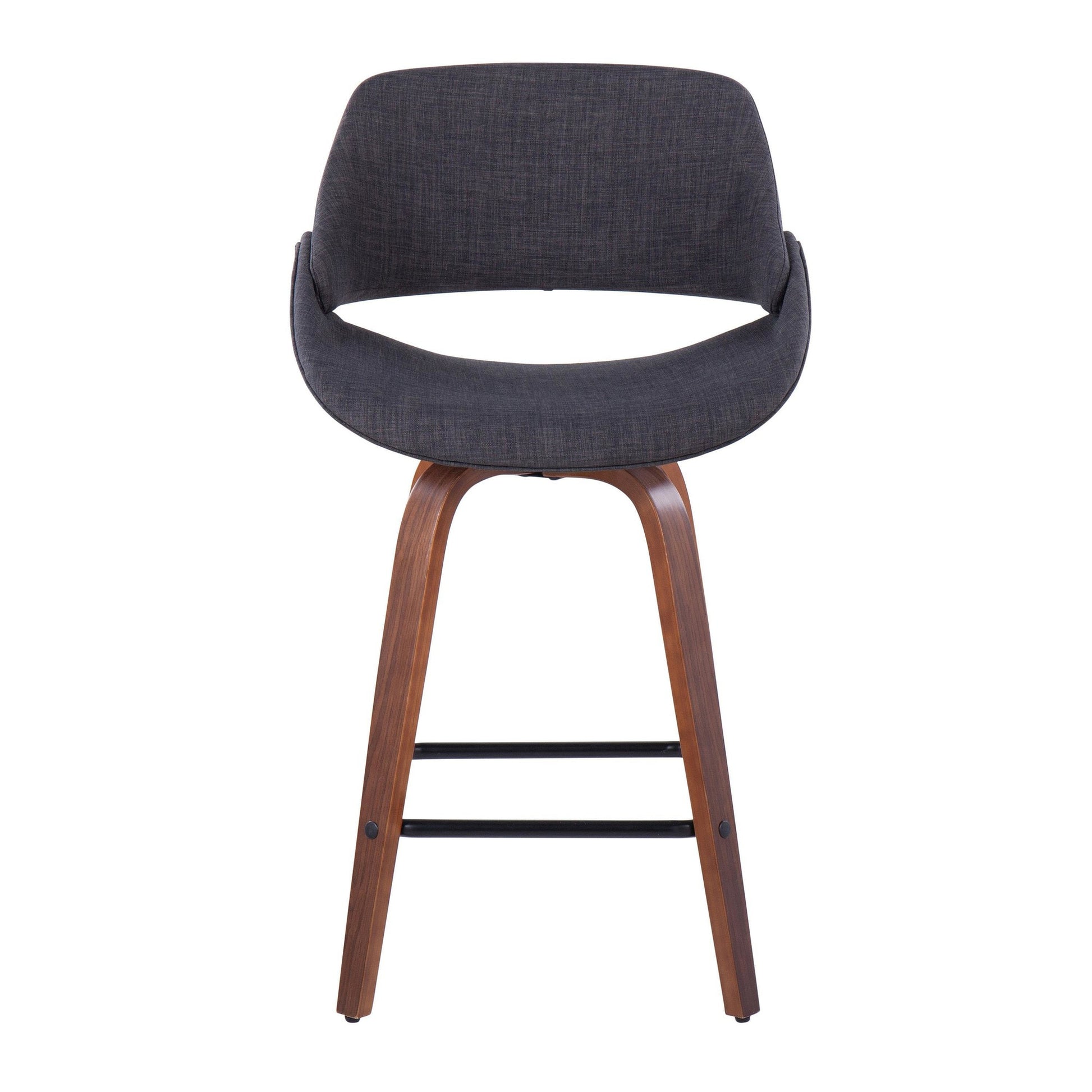 Fabrico 26" Fixed-Height Counter Stool - Set of 2 By LumiSource | Counter Stools | Modishstore - 7