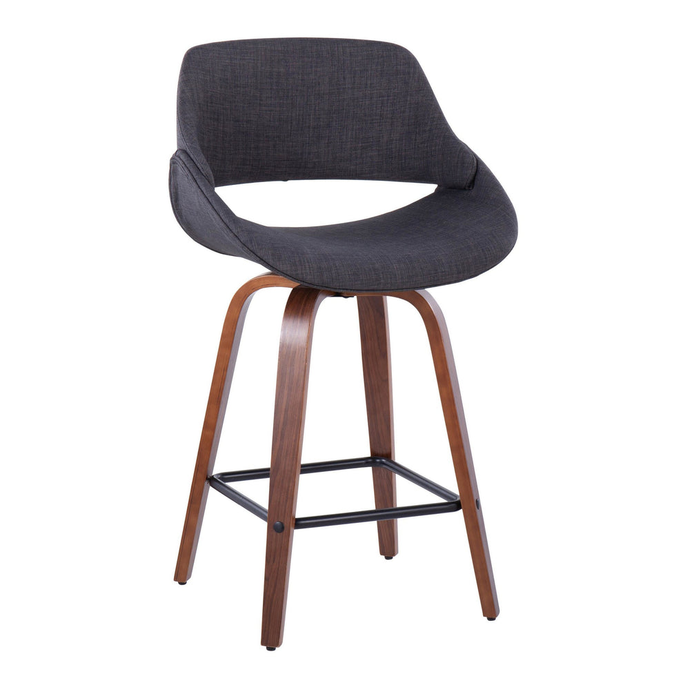 Fabrico 26" Fixed-Height Counter Stool - Set of 2 By LumiSource | Counter Stools | Modishstore - 3