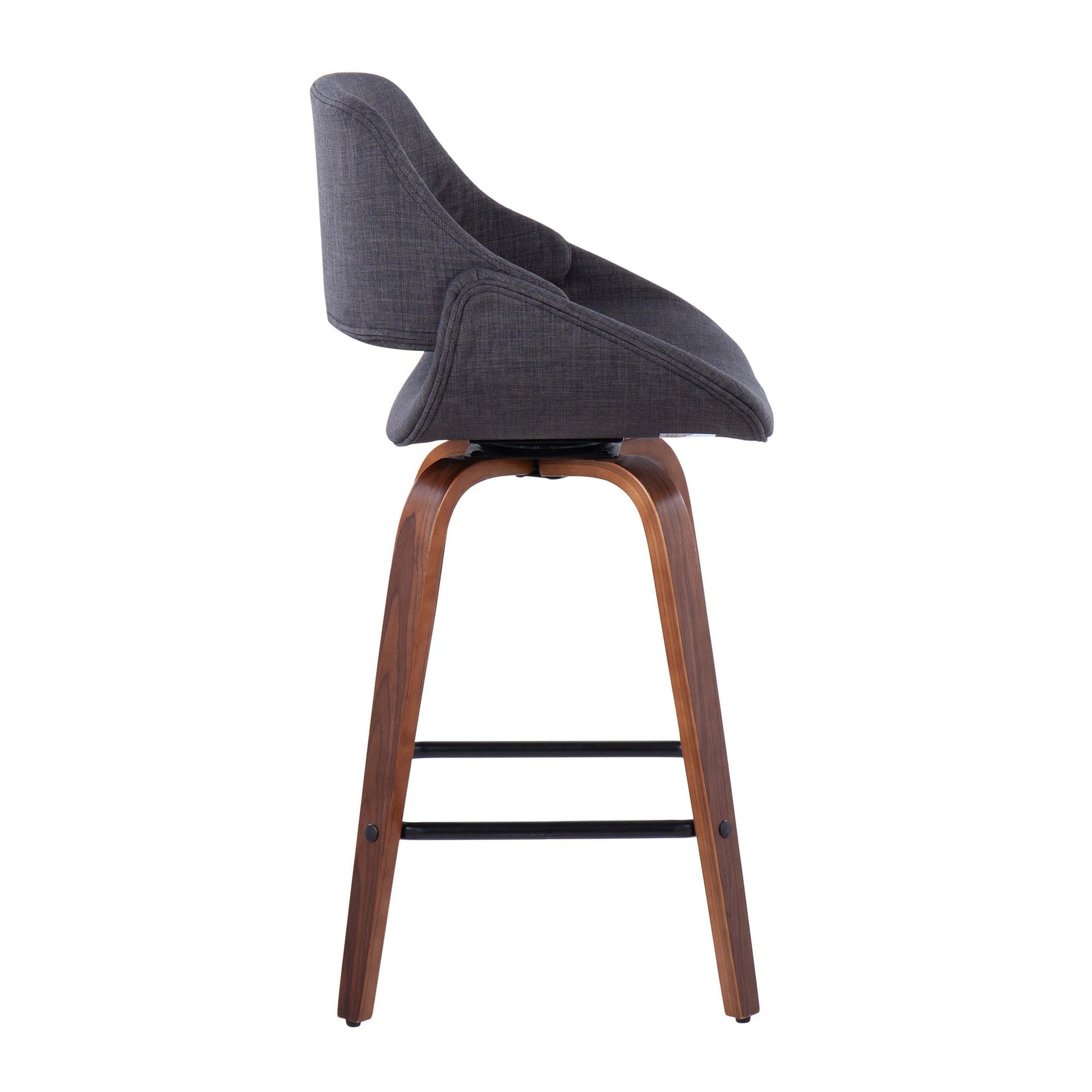 Fabrico 26" Fixed-Height Counter Stool - Set of 2 By LumiSource | Counter Stools | Modishstore - 4