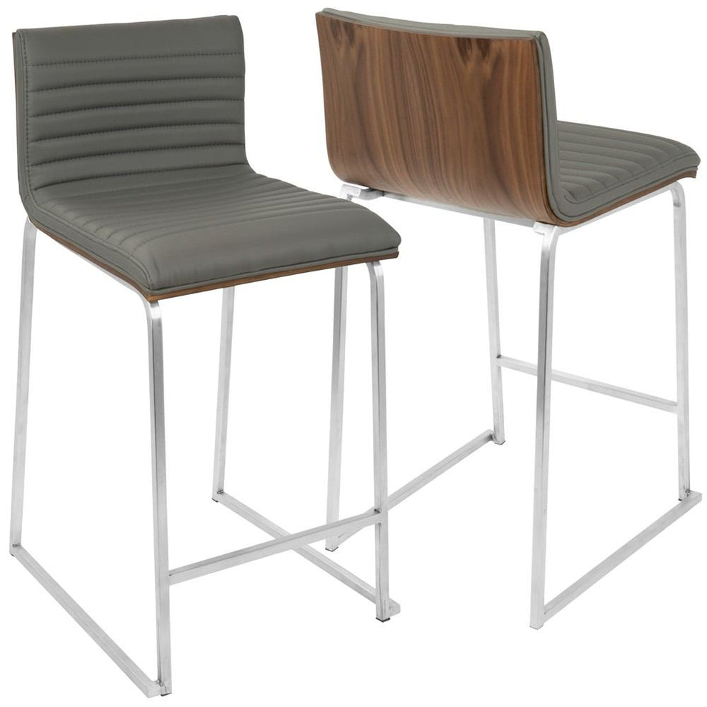 LumiSource Mara Counter Stool - Set of 2-10