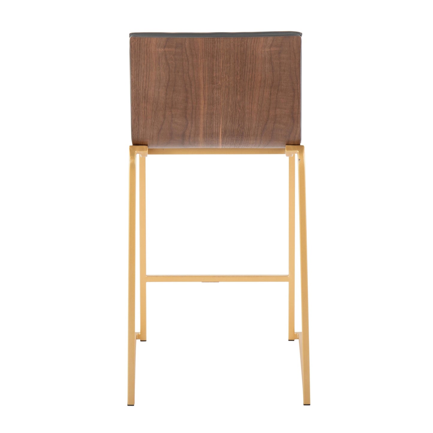 Mason Mara 26" Fixed-Height Counter Stool - Set of 2 Gray By LumiSource | Counter Stools | Modishstore - 7