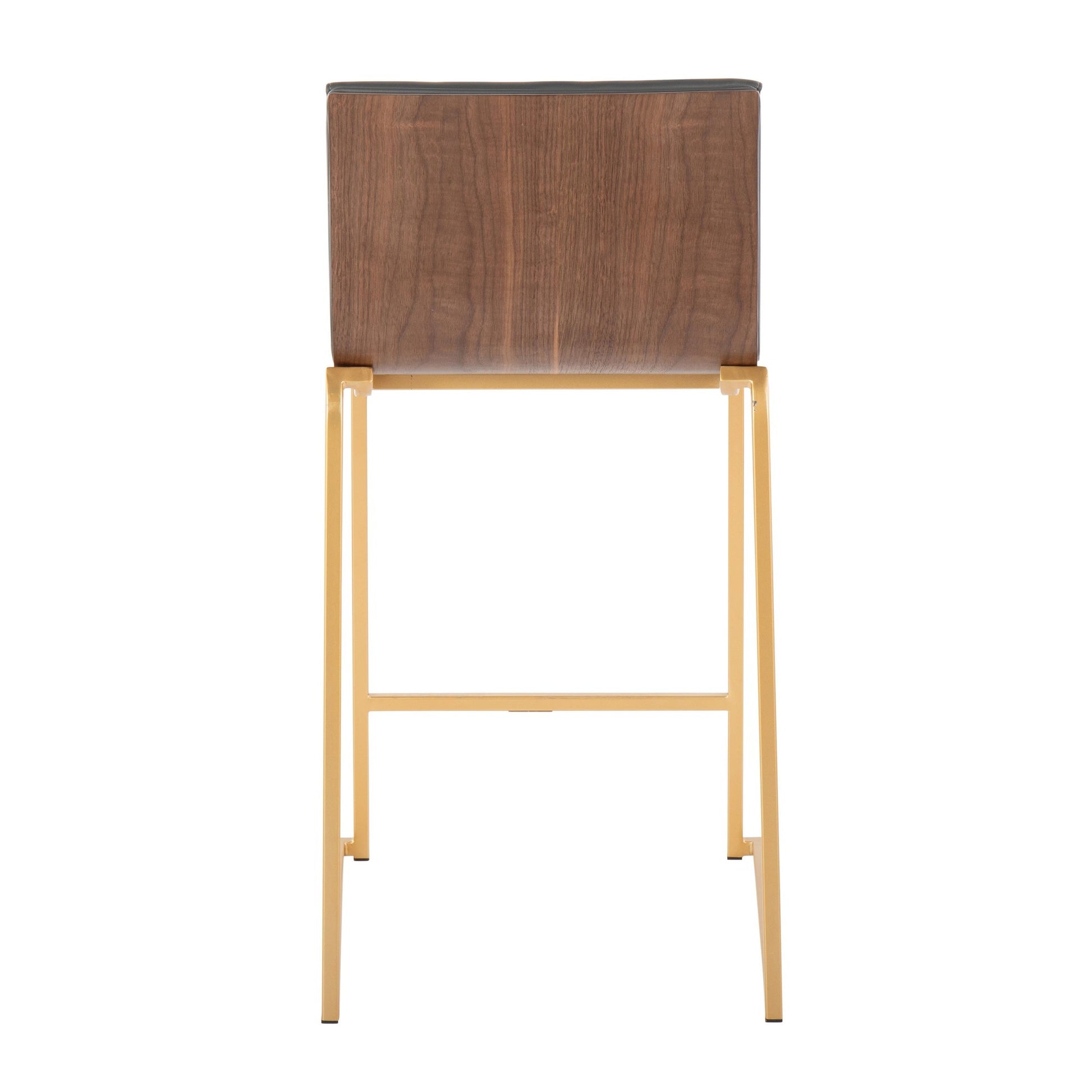 Mason Mara 26" Fixed-Height Counter Stool - Set of 2 Gray By LumiSource | Counter Stools | Modishstore - 7