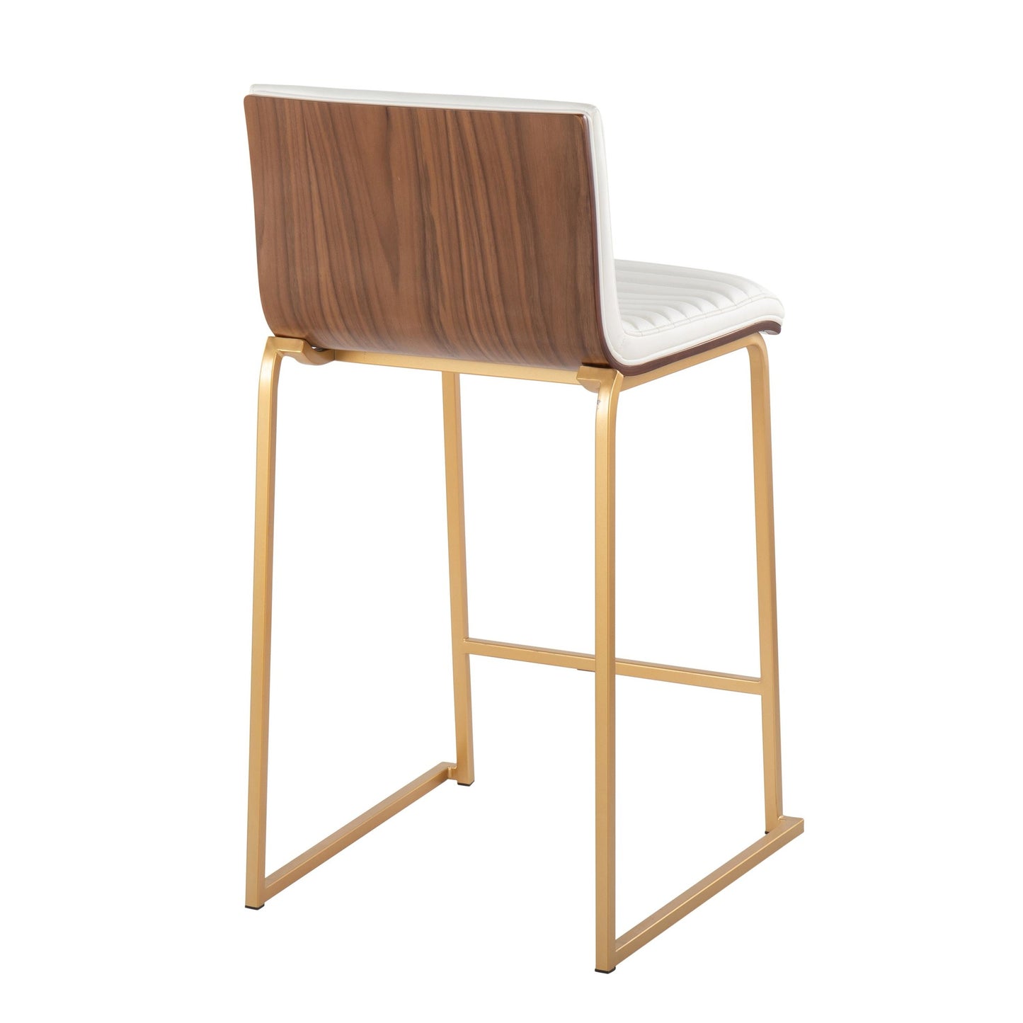 Mason Mara 26" Fixed-Height Counter Stool - Set of 2 Gray By LumiSource | Counter Stools | Modishstore - 15