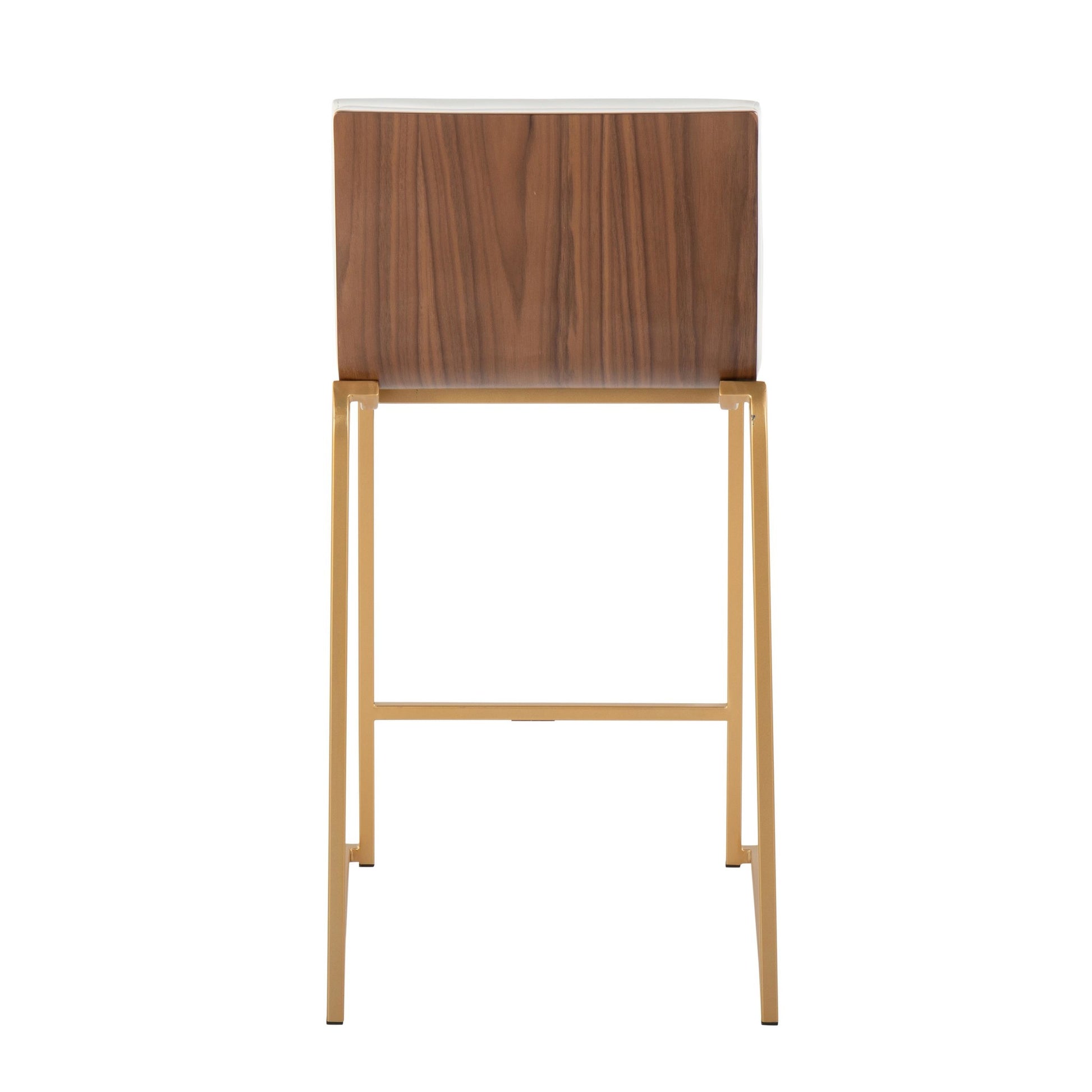 Mason Mara 26" Fixed-Height Counter Stool - Set of 2 Gray By LumiSource | Counter Stools | Modishstore - 16