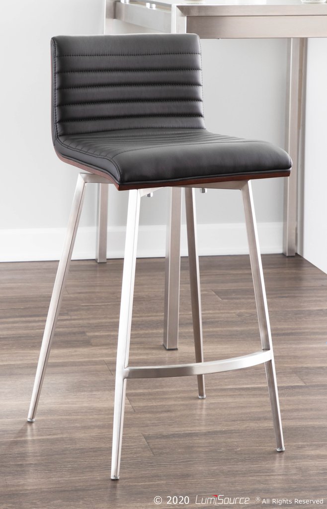 LumiSource Mason Swivel Counter Stool - Set of 2-3