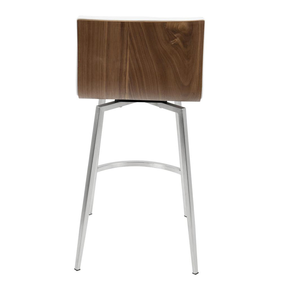 LumiSource Mason Swivel Counter Stool - Set of 2-5