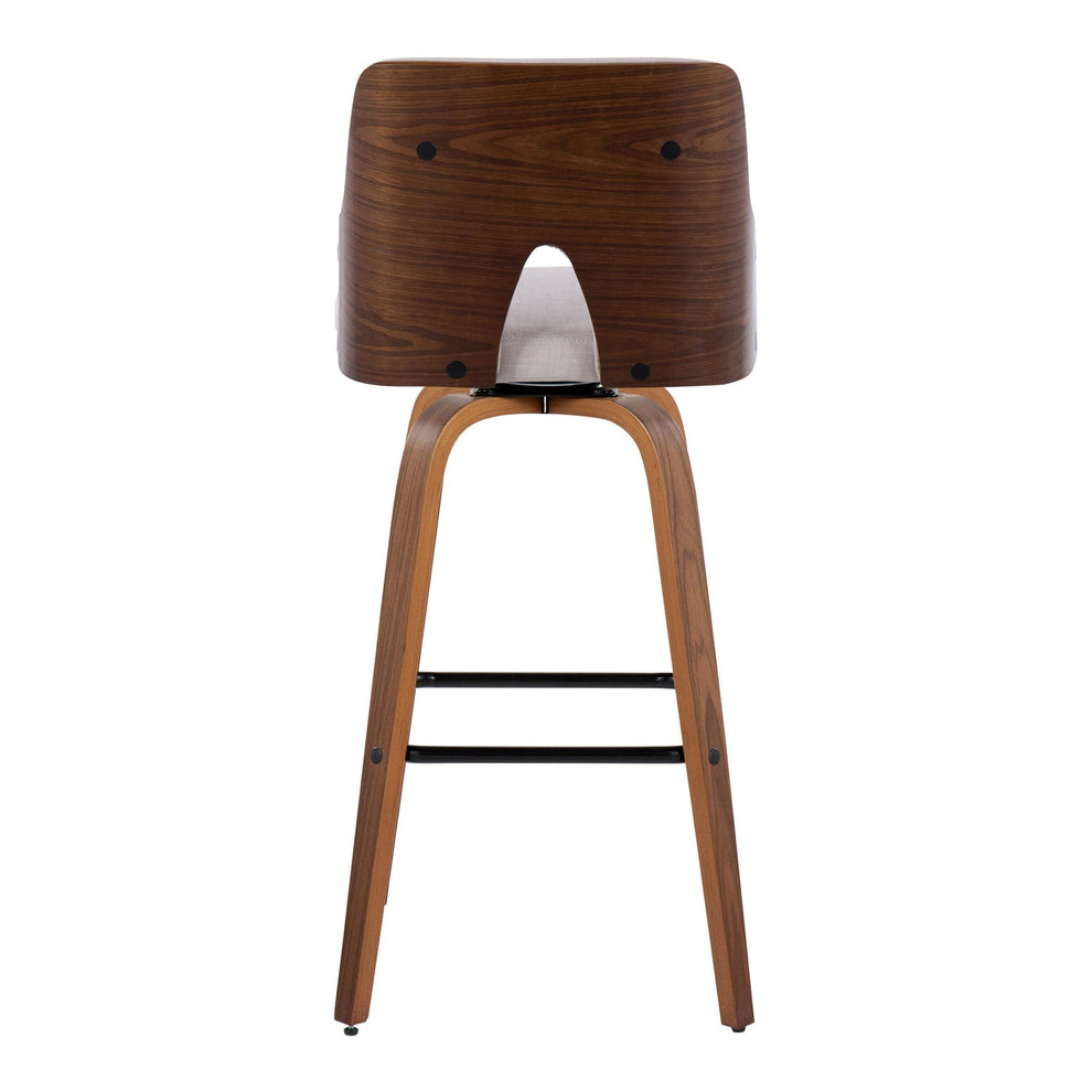 Stella 30" Fixed-Height Barstool - Set of 2 Cream By LumiSource | Bar Stools | Modishstore - 23