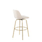 Toriano 30" Fixed Height Barstool - Set of 2 Cream Gold By LumiSource | Bar Stools | Modishstore - 4