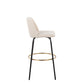 Toriano 30" Fixed Height Barstool - Set of 2 Cream Gold By LumiSource | Bar Stools | Modishstore - 9