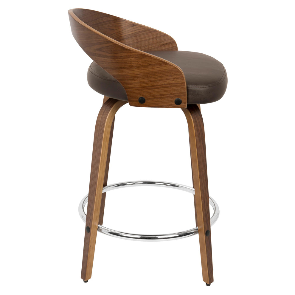LumiSource Grotto Counter Stool - Set of 2-22
