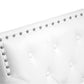 baxton studio thalassa white modern arm chair | Modish Furniture Store-5