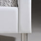 baxton studio carlotta white modern bed with upholstered headboard full size | Modish Furniture Store-4