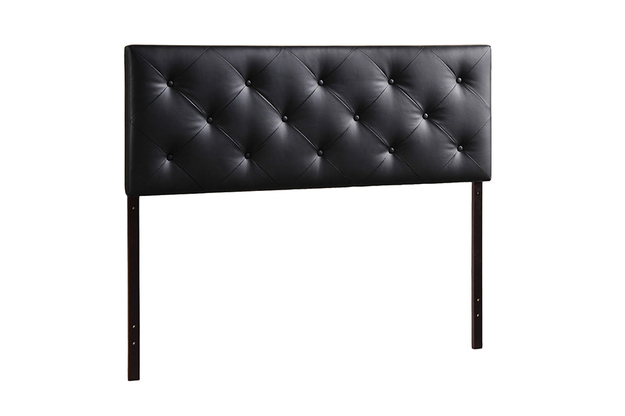 Baxton Studio Baltimore Modern King White Upholstered Headboard | Headboards | Modishstore - 2