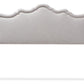 baxton studio nadeen modern and contemporary greyish beige fabric queen size headboard | Modish Furniture Store-3