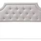 baxton studio mars modern and contemporary greyish beige fabric queen size headboard | Modish Furniture Store-5