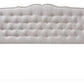 baxton studio lucy modern and contemporary greyish beige fabric queen size headboard | Modish Furniture Store-3