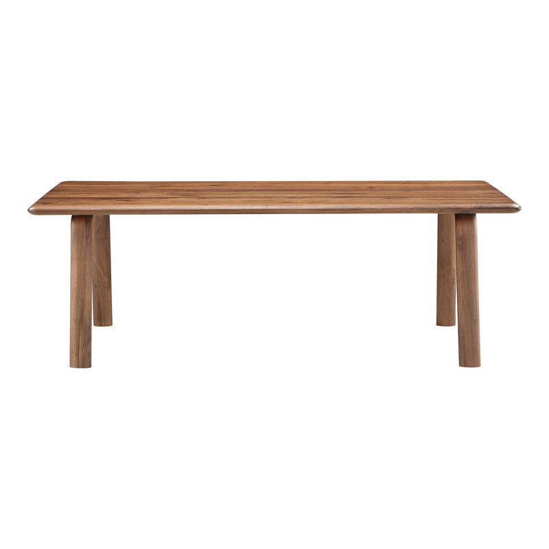 Malibu Dining Table Walnut By Moe's Home Collection | Dining Tables | Modishstore - 1