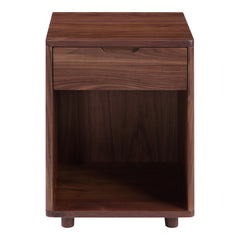 Osamu Walnut Nightstand By Moe's Home Collection