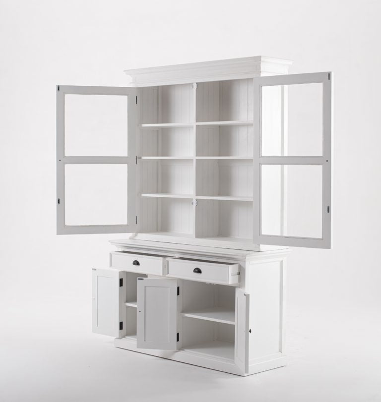 Glass-Display Hutch Unit By Novasolo - BCA594 | Sideboards | Modishstore - 8