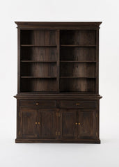 Hutch Bookcase Unit By Novasolo - BCA599BW