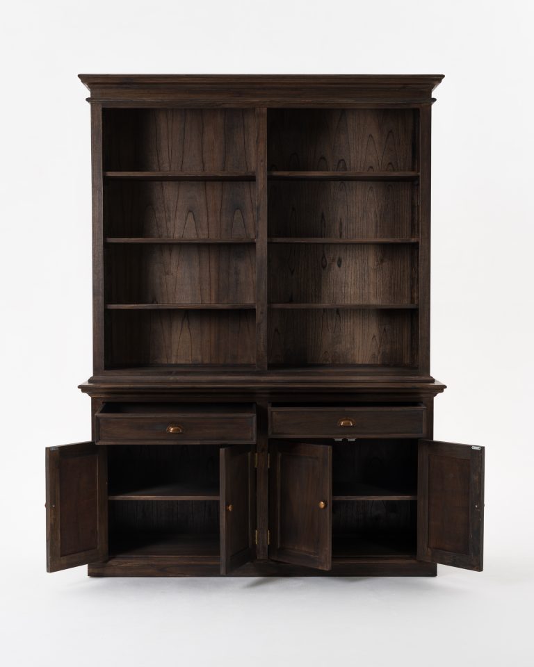 Hutch Bookcase Unit By Novasolo - BCA599BW | Bookcases | Modishstore - 11