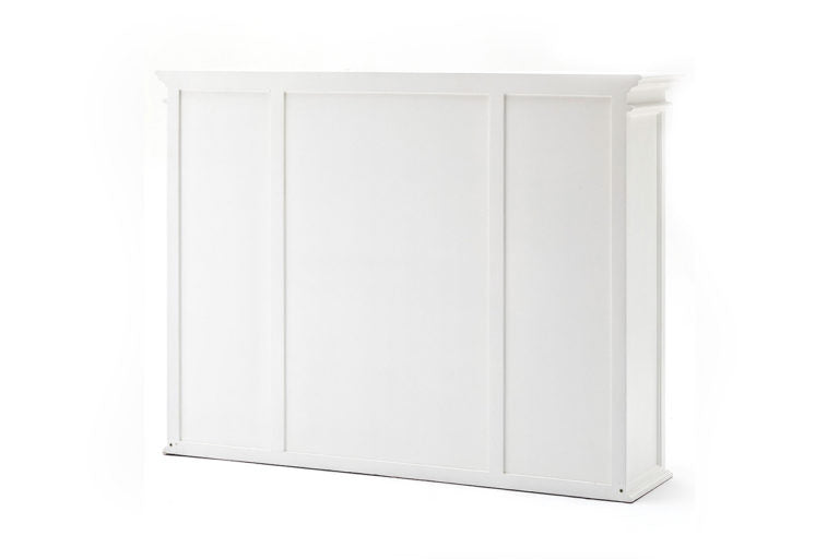 Library Hutch with Basket Set By Novasolo - BCA600 | Sideboards | Modishstore - 5