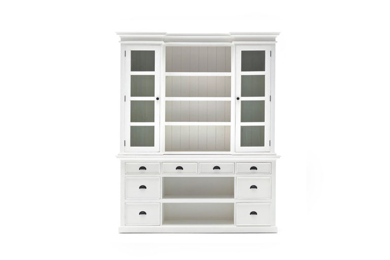 Library Hutch with Basket Set By Novasolo - BCA600 | Sideboards | Modishstore - 13