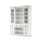 Library Hutch with Basket Set By Novasolo - BCA600 | Sideboards | Modishstore - 11
