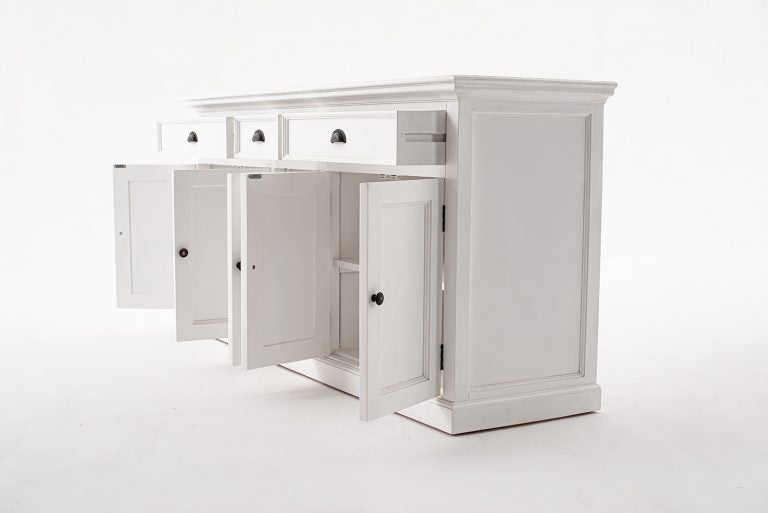 Kitchen Hutch Cabinet with 5 Doors 3 Drawers By Novasolo - BCA605 | Cabinets | Modishstore - 9