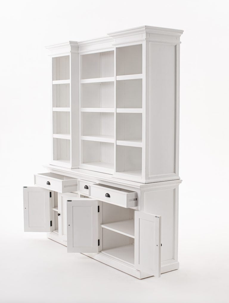 Kitchen Hutch Cabinet with 5 Doors 3 Drawers By Novasolo - BCA605 | Cabinets | Modishstore - 2