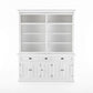 Hutch Bookcase 5 Doors 3 Drawers By Novasolo - BCA606 | Cabinets | Modishstore - 15