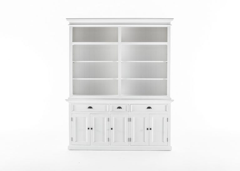 Hutch Bookcase 5 Doors 3 Drawers By Novasolo - BCA606 | Cabinets | Modishstore - 15