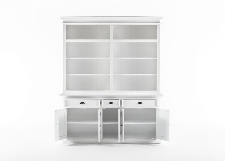 Hutch Bookcase 5 Doors 3 Drawers By Novasolo - BCA606 | Cabinets | Modishstore - 14