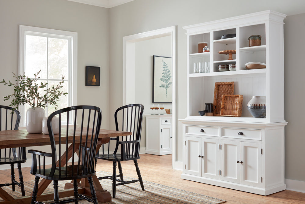 Buffet Hutch Unit with 2 Adjustable Shelves By Novasolo - BCA607 | Sideboards | Modishstore