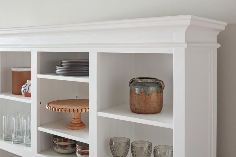 Buffet Hutch Unit with 2 Adjustable Shelves By Novasolo - BCA607 | Sideboards | Modishstore - 2
