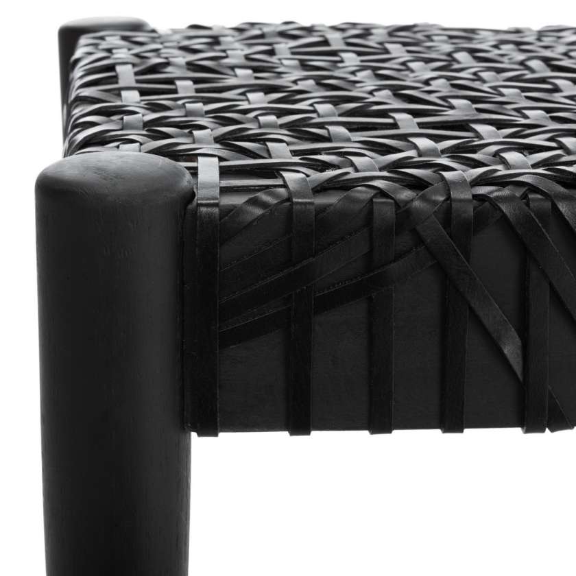 Safavieh Bandelier Leather Weave Bench | Stools & Benches |  Modishstore  - 7