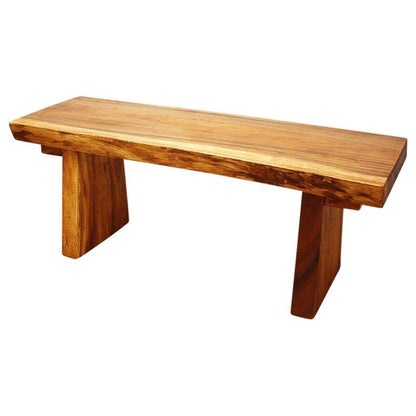 Haussmann Natural Edge Bench 48" H KD | Outdoor Stools & Benches | Modishstore-3