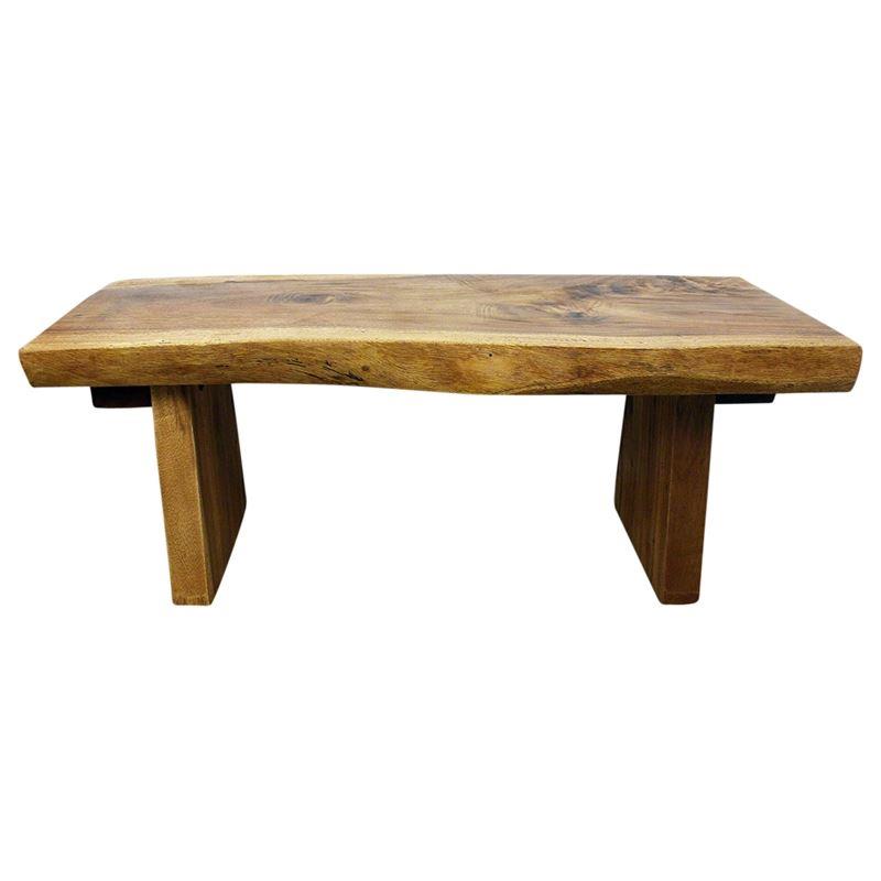 Haussmann Natural Edge Bench 48" H KD | Outdoor Stools & Benches | Modishstore-8