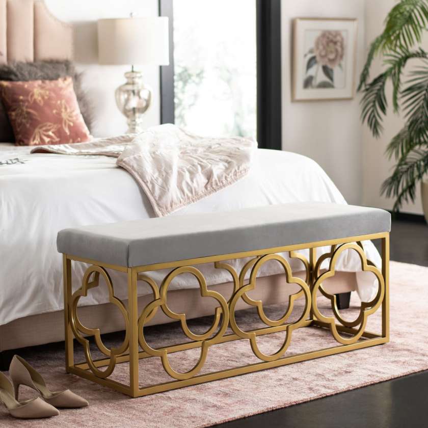 Safavieh Fleur Rectangle Bench | Benches | Modishstore - 13