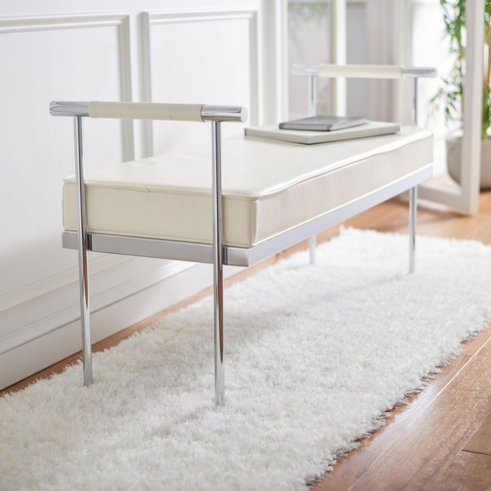 Safavieh Pim Long Rectangle Bench W/ Arms | Benches | Modishstore - 14