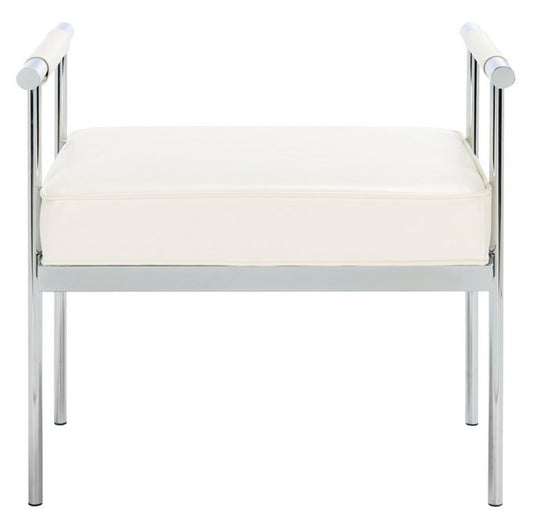 Safavieh Pim Small Rectangle Bench W/ Arms | Stools & Benches |  Modishstore 