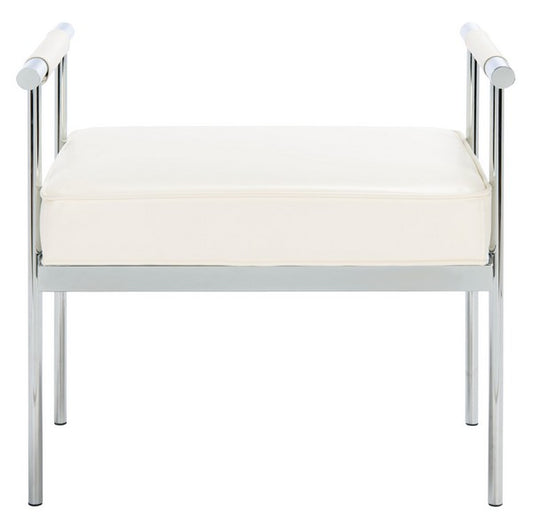 Safavieh Pim Small Rectangle Bench W/ Arms | Benches | Modishstore - 1