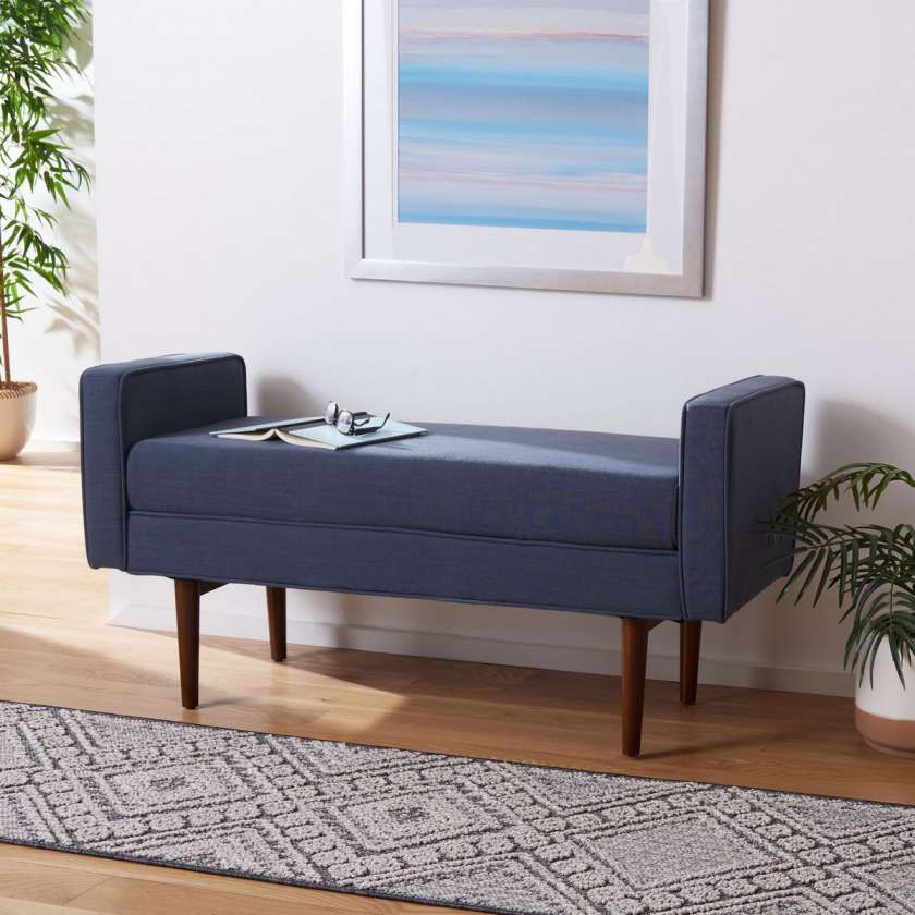 Safavieh Henri Midcentury Bench | Benches | Modishstore - 2