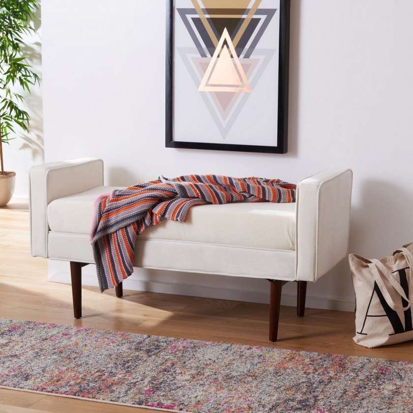 Safavieh Henri Midcentury Bench | Benches | Modishstore - 5