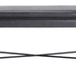 Safavieh Kara Cushioned X Bench | Benches | Modishstore - 2