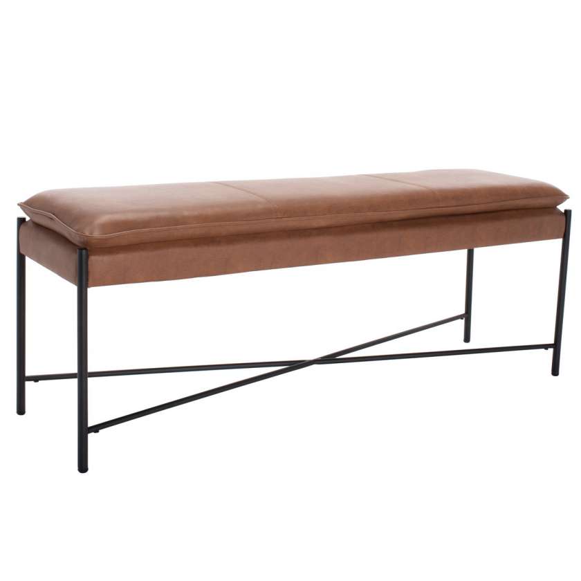 Safavieh Kara Cushioned X Bench | Benches | Modishstore - 9