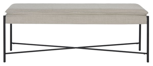 Safavieh Kara Cushioned X Bench | Benches | Modishstore - 6