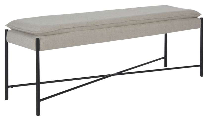 Safavieh Kara Cushioned X Bench | Benches | Modishstore - 13
